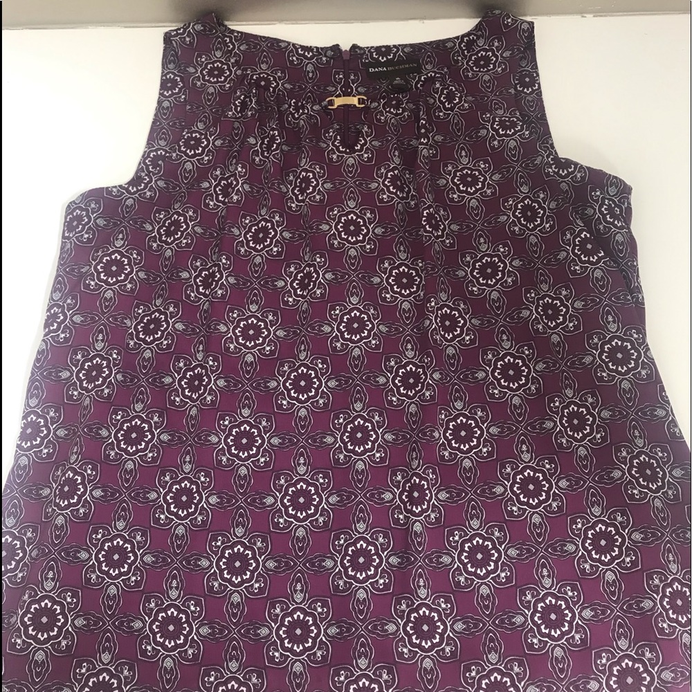 Women's Dana Buchman Metal Ring Tank Top